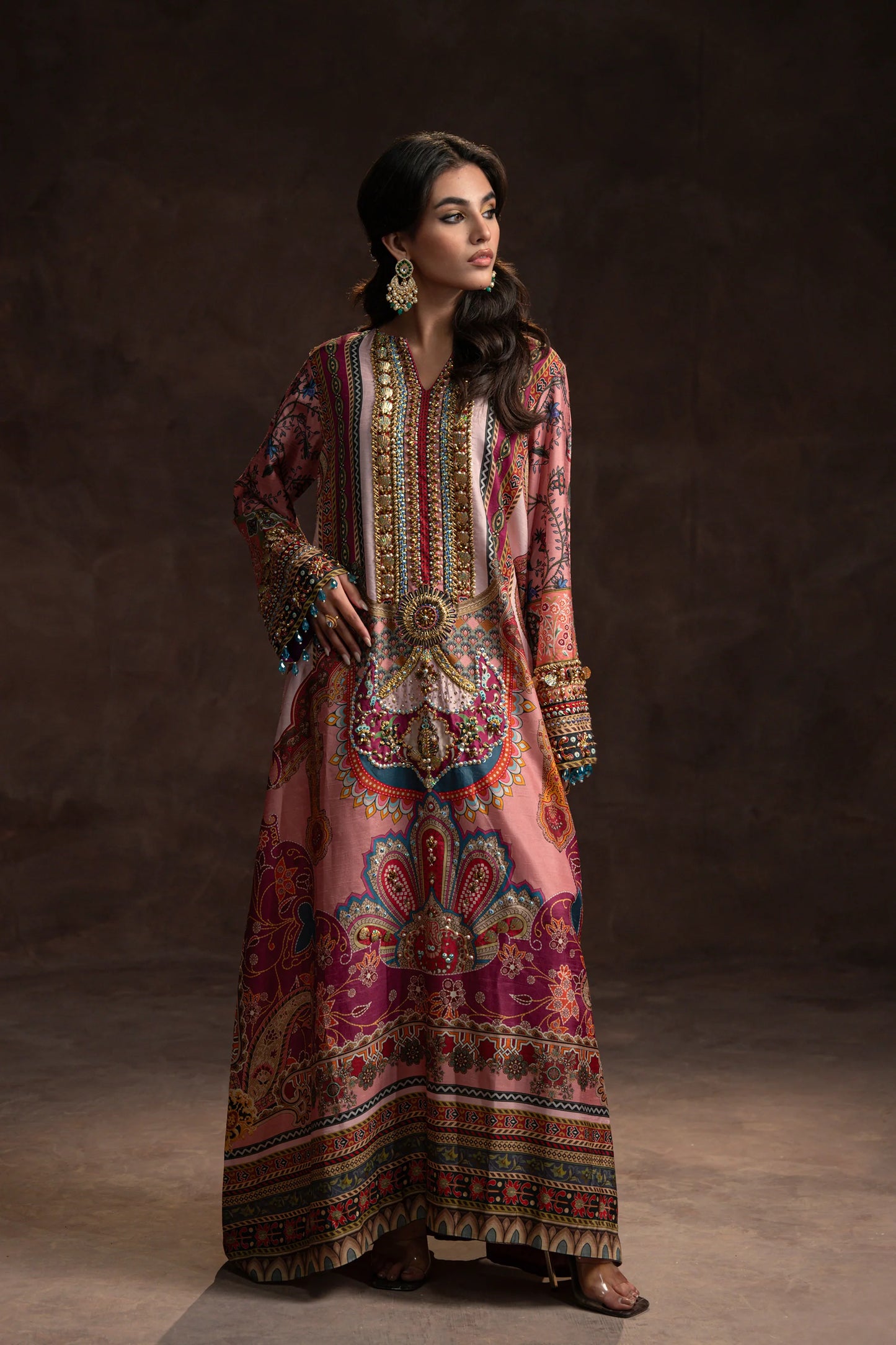Amaara Khan-Eastern Majest Kaftan