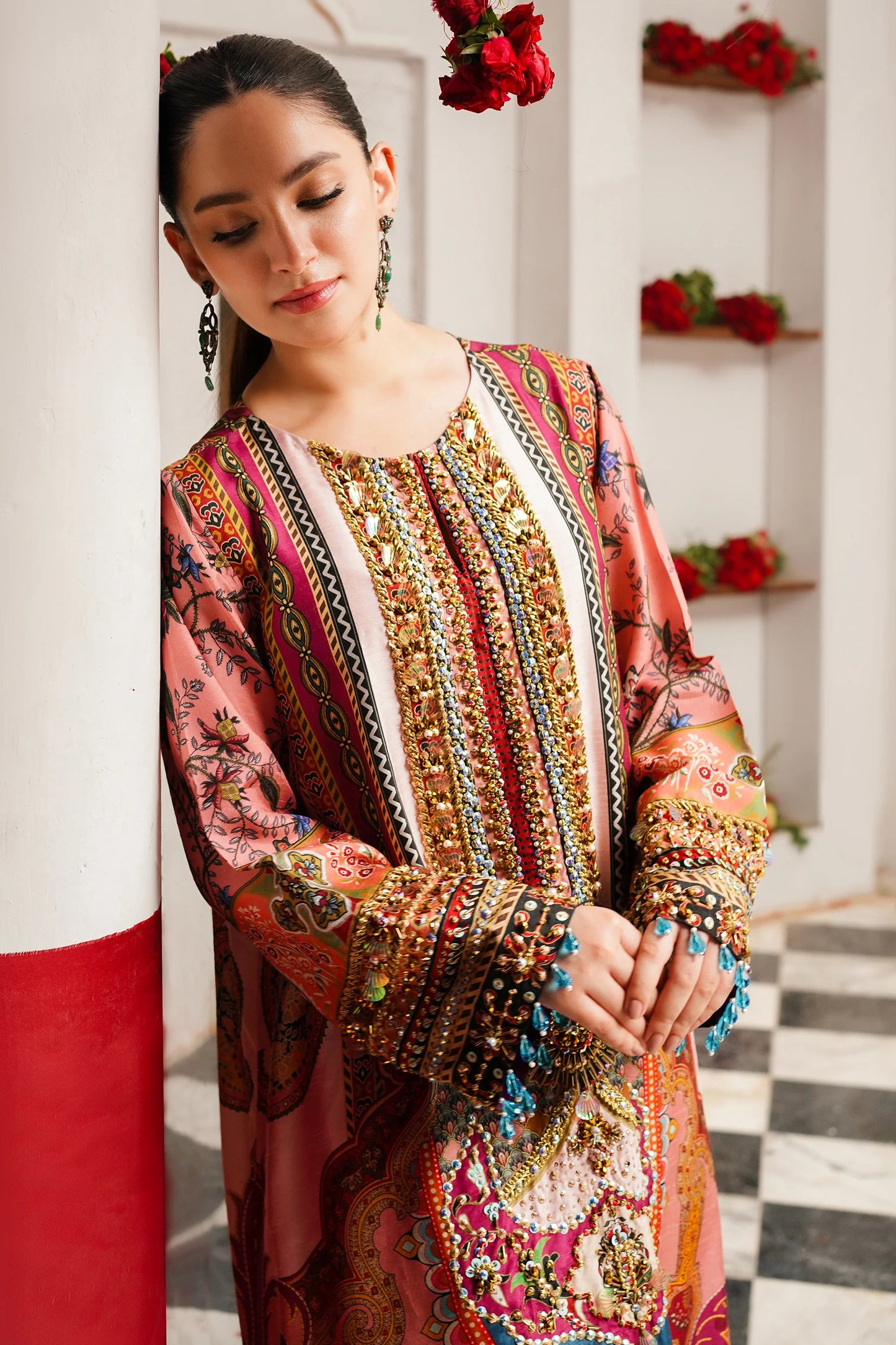 Amaara Khan-Eastern Majest Kaftan