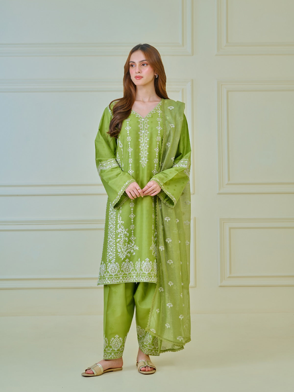 3 Piece- Fine Jacquard Suit S109852