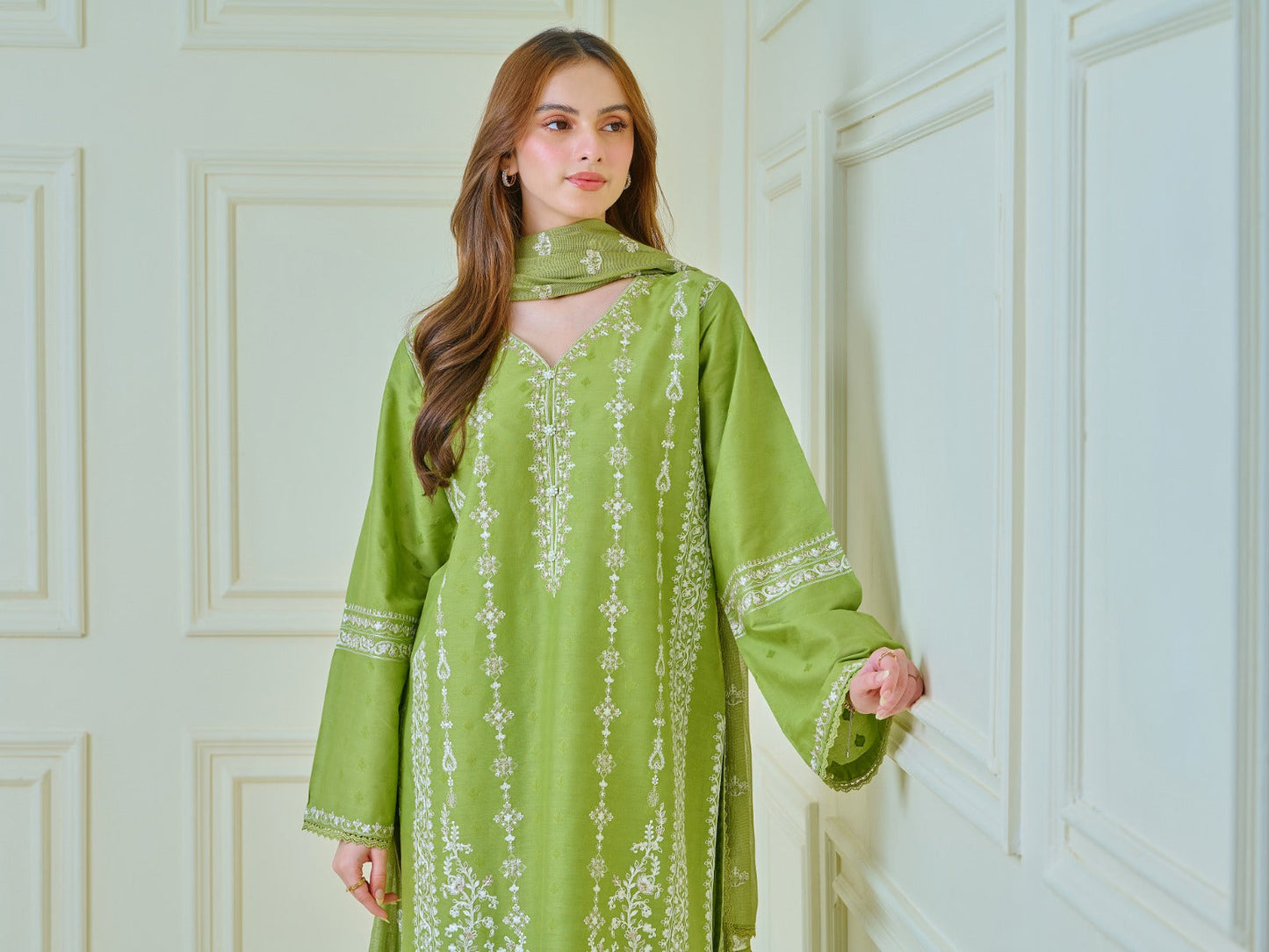 3 Piece- Fine Jacquard Suit S109852