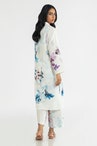 Artful florals on clean white canvas