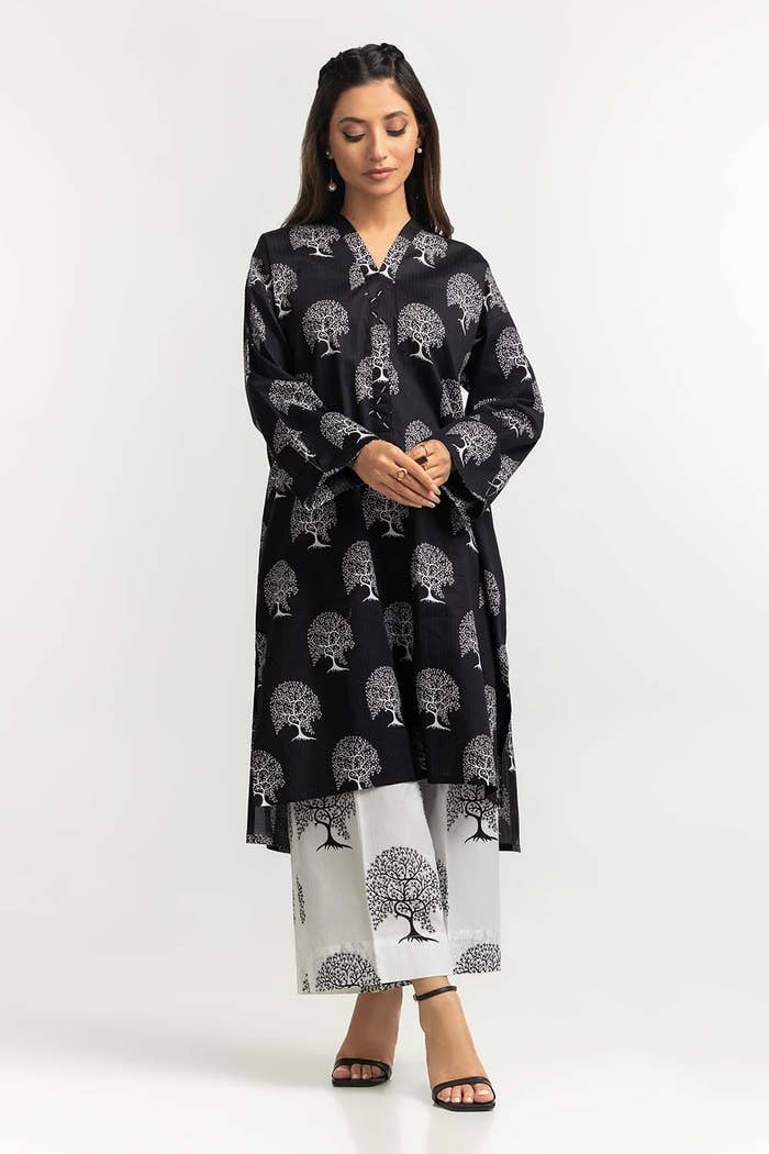 Digital Printed Dobby Shirt and Trouser IPS-24-07