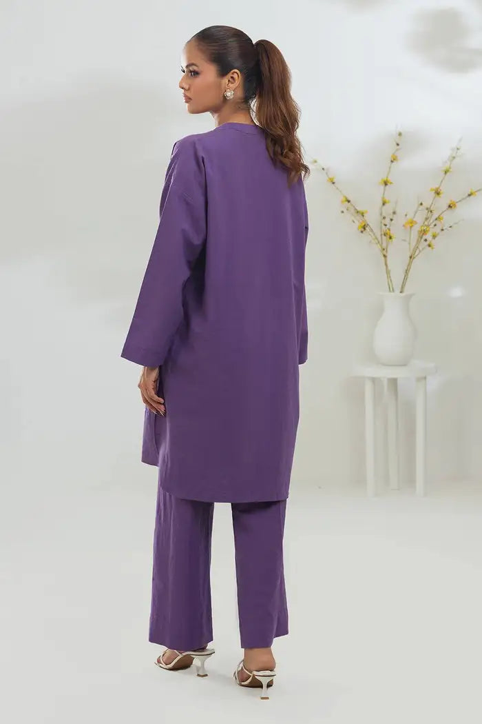 Poly Viscose Embellished Co-Ord Set IPST-44175
