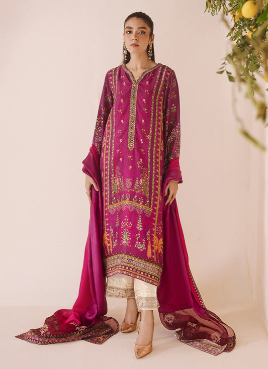 Farah Talib - Sabahat Shirt And Dupatta