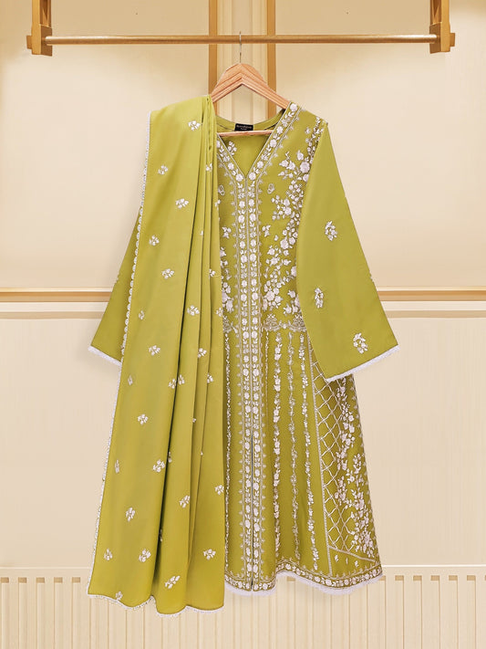 3 Piece - Embroidered Lawn Suit S109566