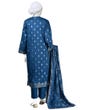 Junaid Jamshed - BLUE LAWN STITCHED 3PC | JLAWN-S-24-146