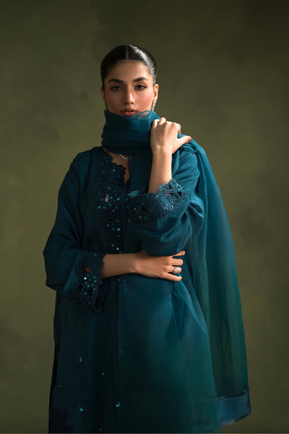 Amaara Khan - Glam Teal Co - Ord Sets