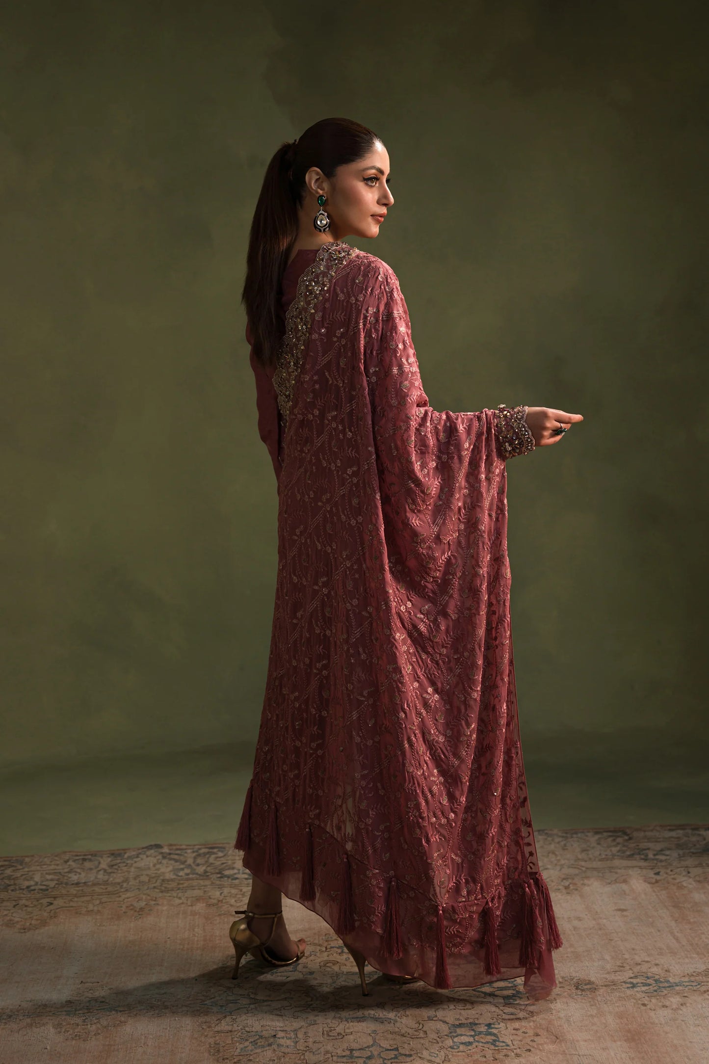 Amaara Khan - Glam Asymmetrical Beaded