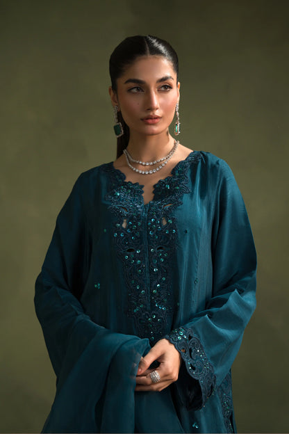 Amaara Khan - Glam Teal Co - Ord Sets