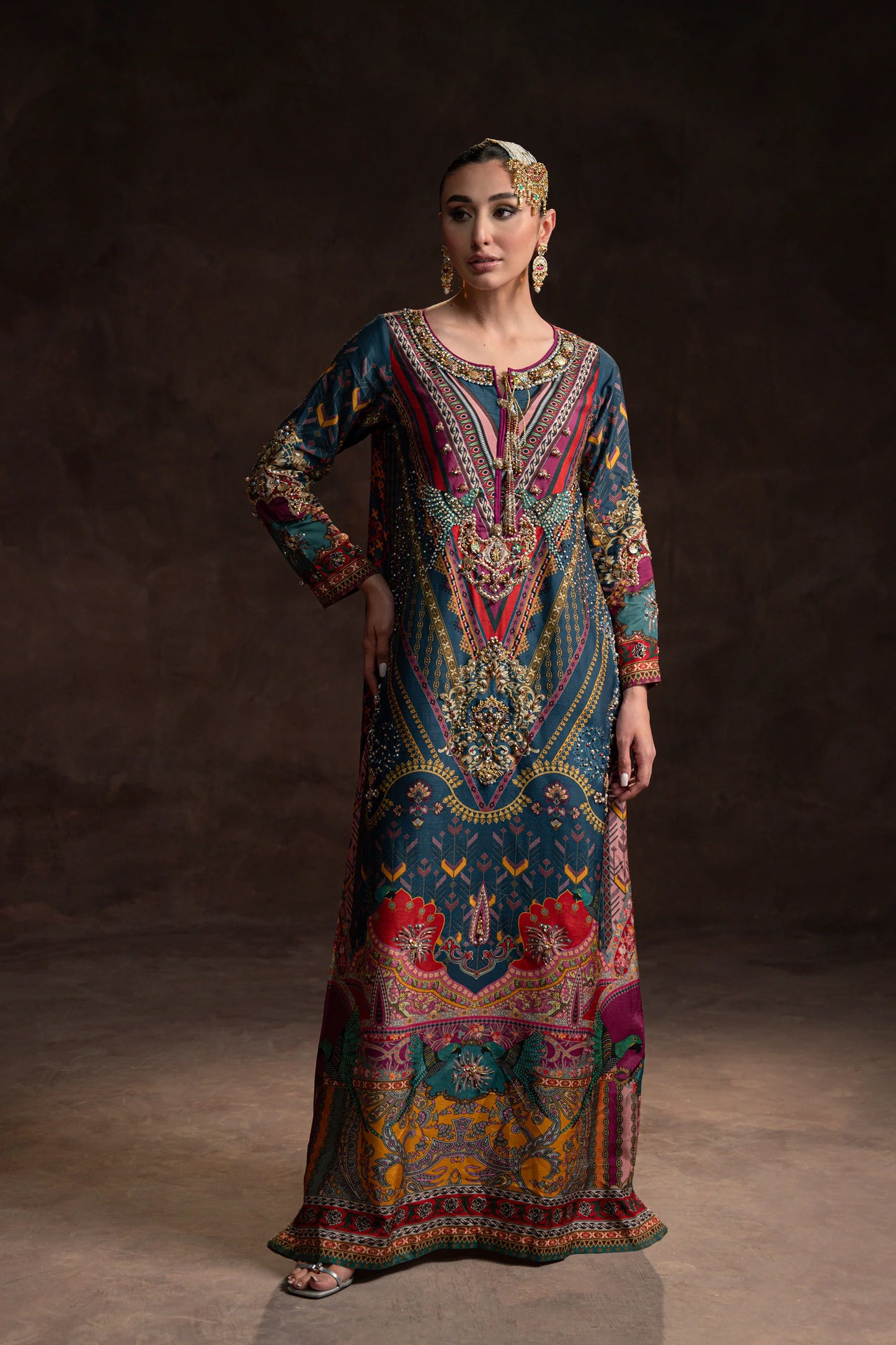 Amaara Khan-Bold Glam Kaftan