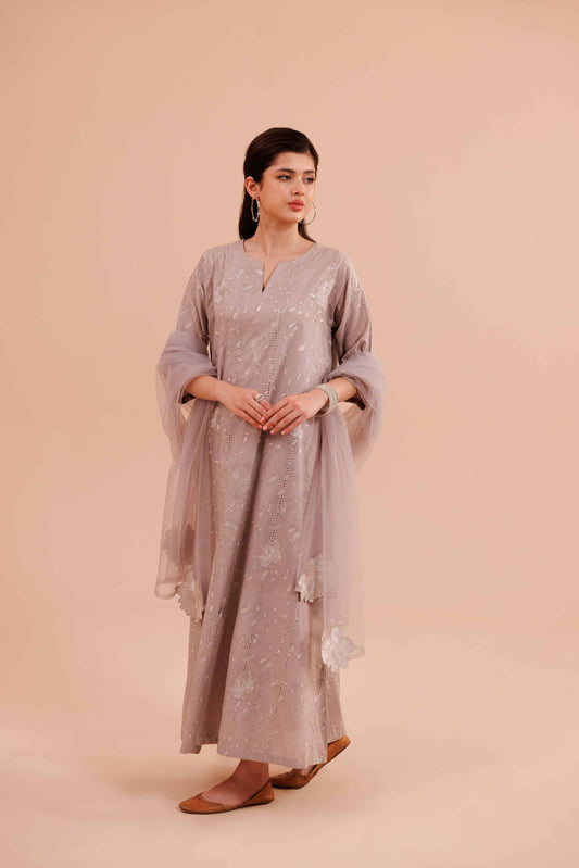 Nishat - Embroidered Suit - KFE24-03