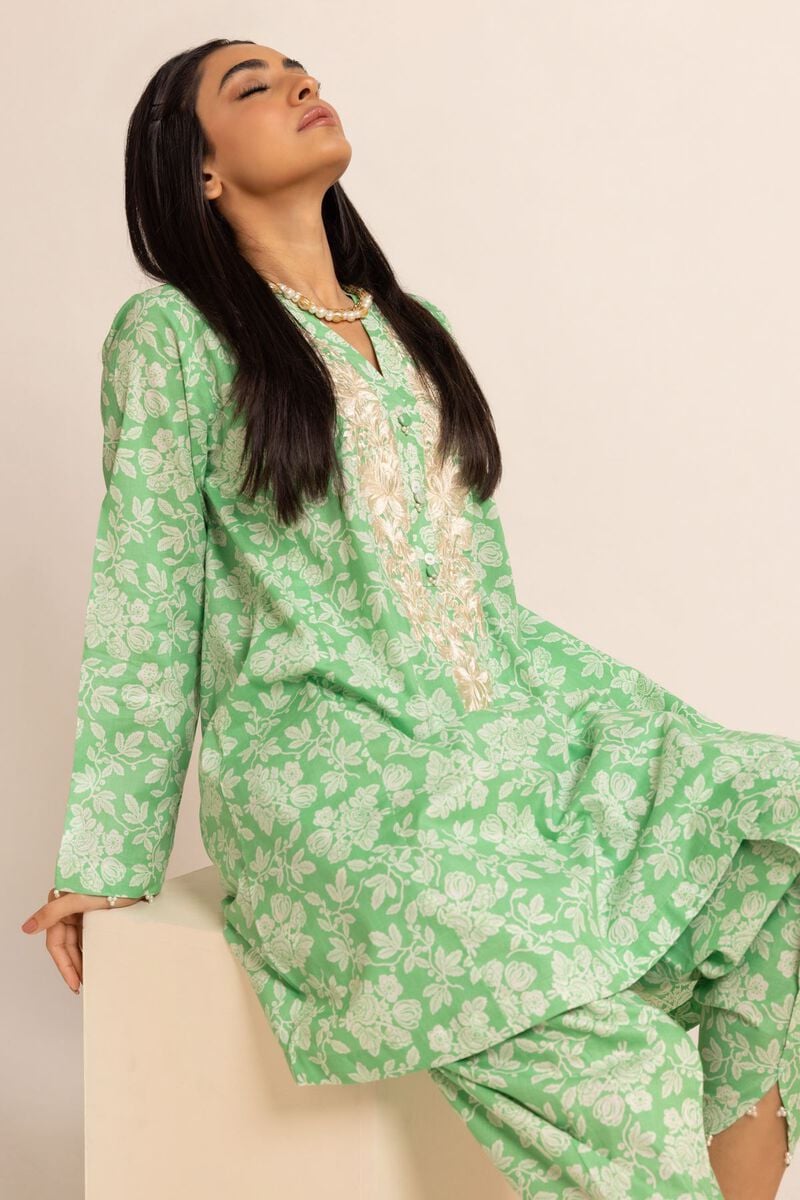 Khaadi - Kurta | Embroidered