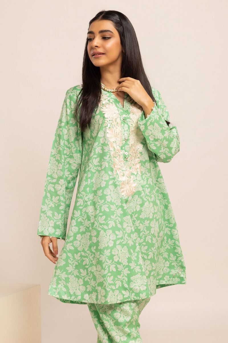 Khaadi - Kurta | Embroidered